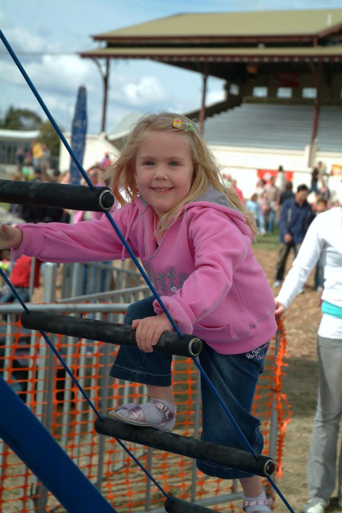 Young Girl at the Melbourne Show 